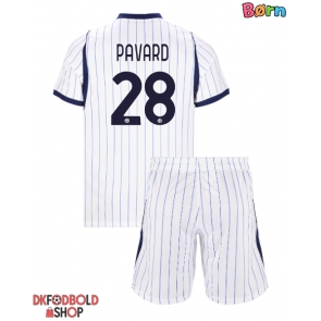 Inter Milan Benjamin Pavard #28 Udebanesæt Børn 2026-27 Kort ærmer (+ korte bukser)